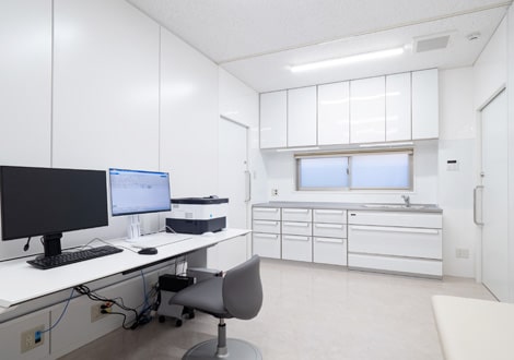 安心の個室診察